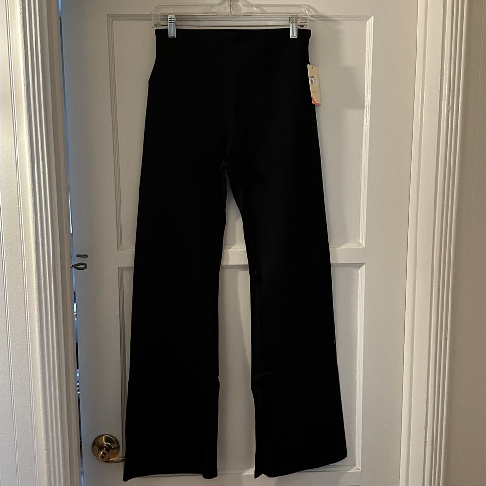 Yummie Black Flared Pants all cotton
